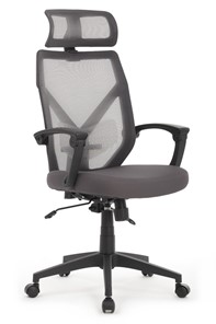 Кресло компьютерное Design OLIVER W-203 AC, Серый в Самаре