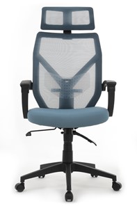 Кресло компьютерное Design OLIVER W-203 AC, Синий в Самаре - предосмотр 4