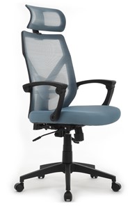 Кресло компьютерное Design OLIVER W-203 AC, Синий в Сызрани - предосмотр