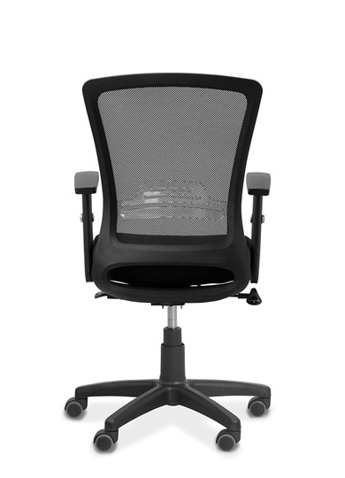 Офисное кресло Фьюжн, сетка/ткань TW / черная/черная в Тольятти - изображение 6