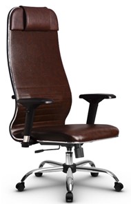 Кресло офисное Metta L 1m 38K2/4D топган, нижняя часть 17833 коричневый в Тольятти