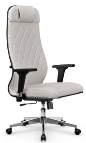 Кресло офисное Мetta L 1m 40M/2D Infinity Easy Clean (MPES) топган, нижняя часть 17834 белый в Самаре