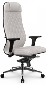 Кресло офисное Мetta L 1m 40M/2D Infinity Easy Clean (MPES) мультиблок, нижняя часть 17838 белый в Самаре - предосмотр