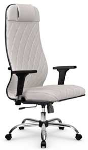 Кресло офисное Мetta L 1m 40M/2D Infinity Easy Clean (MPES) топган, нижняя часть 17833 белый в Самаре