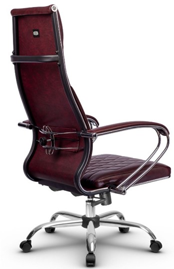 Офисное кресло Metta L 1m 44M/K топган, нижняя часть 17833 бордовый в Самаре - изображение 3