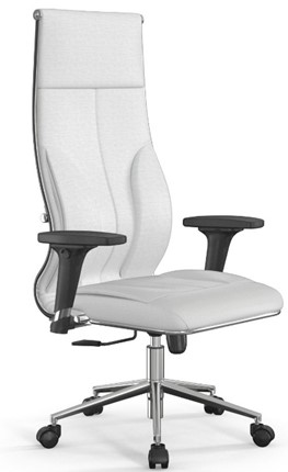 Офисное кресло Мetta L 1m 46/2D Infinity Easy Clean (MPES) топган OMS, нижняя часть 17853 белый в Самаре - изображение