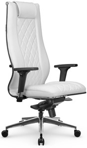 Офисное кресло МЕТТА L 1m 50M/2D Infinity Easy Clean мультиблок, нижняя часть 17839 белый в Тольятти - предосмотр