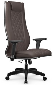 Офисное кресло МЕТТА L 1m 50M/2D Infinity Easy Clean топган OMS, нижняя часть 17859 темно-коричневый в Самаре