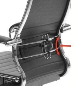 Офисное кресло Мetta L 1m 46/2D Infinity Easy Clean (MPES) топган OMS, нижняя часть 17853 белый в Самаре - изображение 2