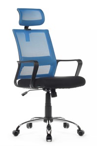 Офисное кресло RCH 1029HB, черный/синий в Самаре