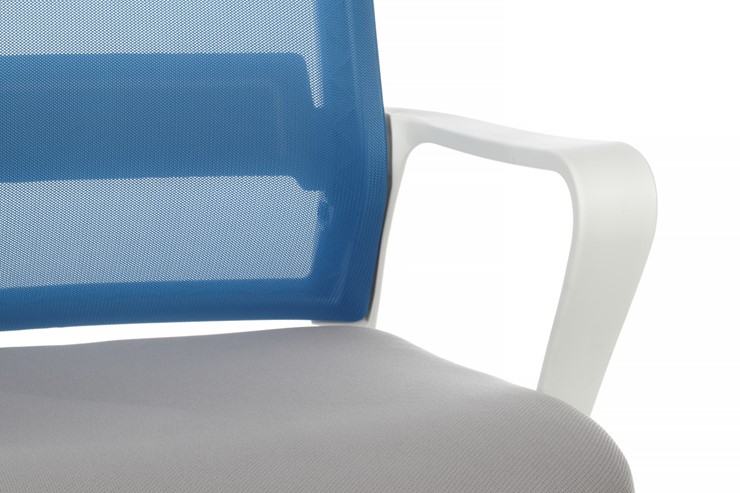 Офисное кресло RCH 1029MW, серый/синий в Самаре - изображение 5