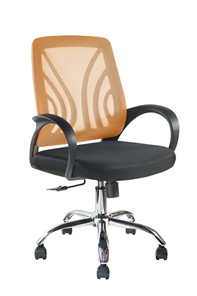 Офисное кресло Riva Chair 8099Е, Оранжевый в Самаре