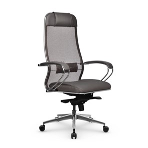 Кресло офисное Samurai SL-1.041 MPES Светло-Коричневый / Серый в Самаре - предосмотр