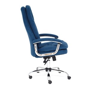 Компьютерное кресло SOFTY LUX флок, синий, арт.13592 в Тольятти - предосмотр 5