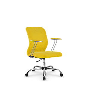 Компьютерное кресло SU-Mr-4/подл.078/осн.006 желтый в Тольятти - предосмотр