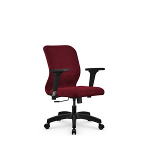 Офисное кресло SU-Mr-4/подл.200/осн.001 красный в Тольятти