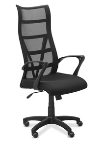 Офисное кресло для персонала Топ, сетка/ткань TW / черная/синяя в Тольятти - предосмотр 2