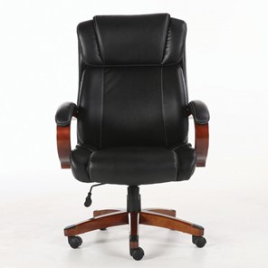 Кресло офисное Brabix Premium Magnum EX-701 (дерево, рециклированная кожа, черное) 531827 в Тольятти
