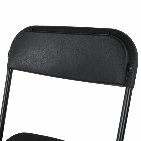 Офисный стул складной Brabix Golf CF-002 (черный каркас, пластик черный) 531563 в Тольятти - изображение 10