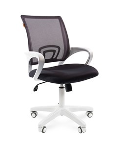 Кресло офисное CHAIRMAN 696 white, tw12-tw04 серый в Тольятти