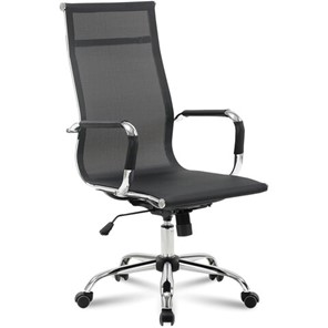 Кресло офисное Brabix Line EX-530 (хром, сетка, черное) 531846 в Самаре - предосмотр