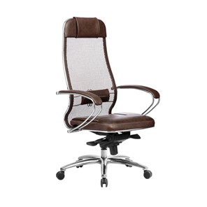 Офисное кресло Samurai SL-1.04, темно-коричневый в Тольятти - предосмотр