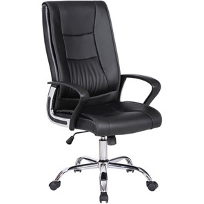 Кресло офисное Brabix Forward EX-570 (хром, экокожа, черное) 531837 в Самаре