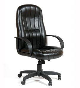 Кресло офисное CHAIRMAN 685, экокожа, цвет черный в Самаре