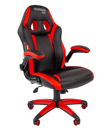 Кресло офисное CHAIRMAN GAME 15, цвет черный / красный в Тольятти - изображение
