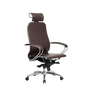 Офисное кресло Samurai K-2.04 темно-коричневый в Тольятти - предосмотр