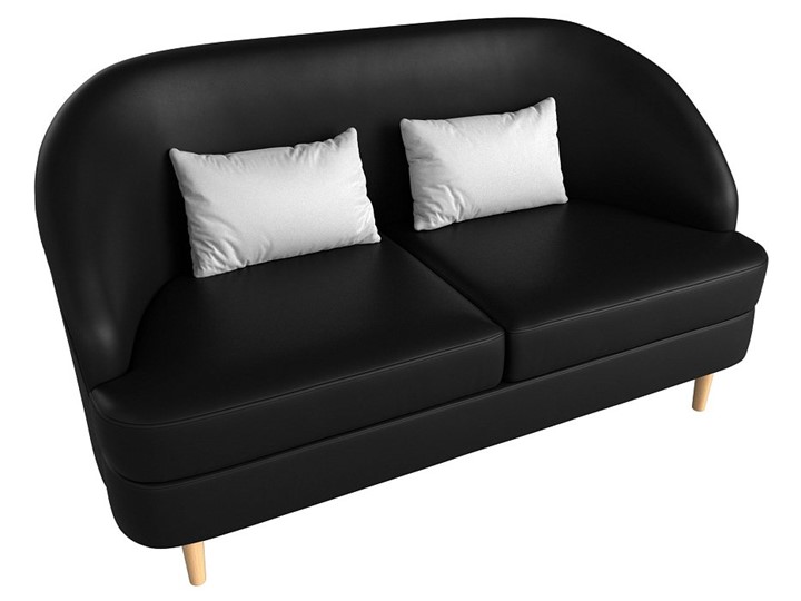 Офисный диван Атико, Черный/Белый (Экокожа) в Самаре - изображение 4