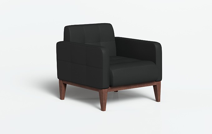 Офисное кресло Норд, черное в Самаре - изображение 1