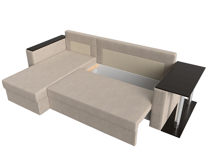 Угловой диван Атланта Лайт, Бежевый (рогожка) в Самаре - изображение 5