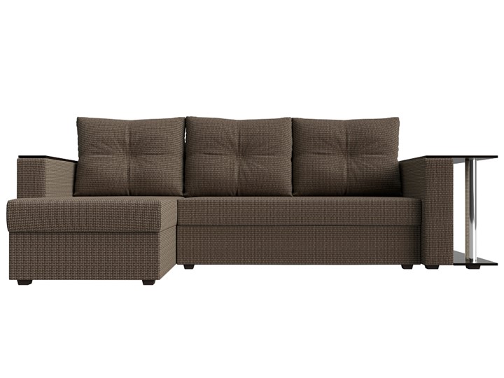 Угловой раскладной диван Атланта Лайт, Корфу 03 (рогожка) в Самаре - изображение 1