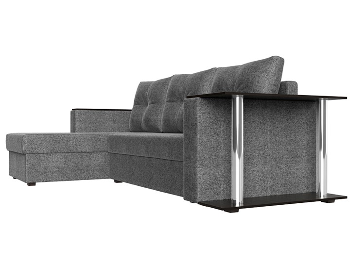 Угловой диван Атланта Лайт, Серый (рогожка) в Самаре - изображение 2