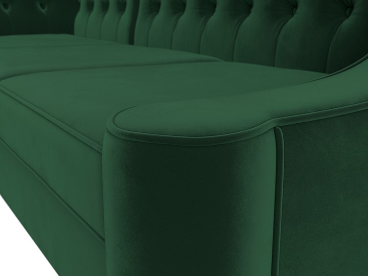 Угловой диван Бронкс, Зеленый (Велюр) в Тольятти - изображение 3
