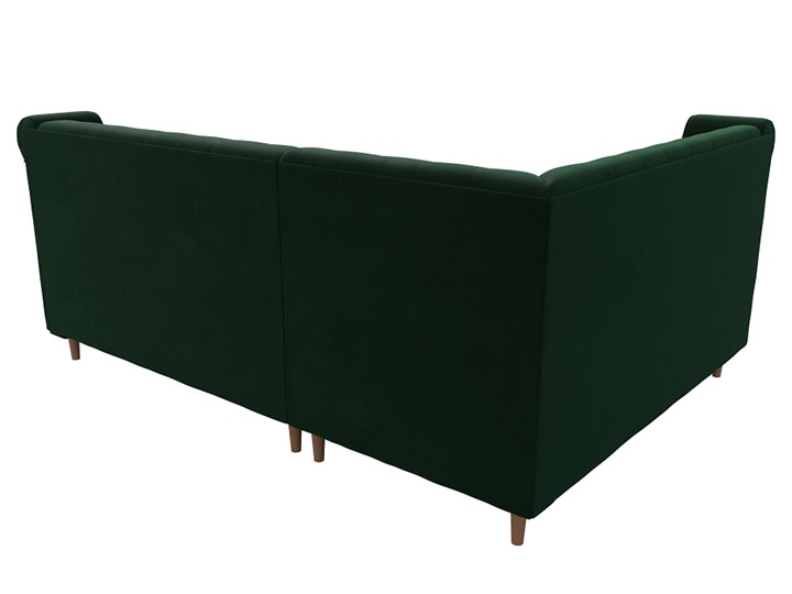 Угловой диван Бронкс, Зеленый (Велюр) в Тольятти - изображение 5