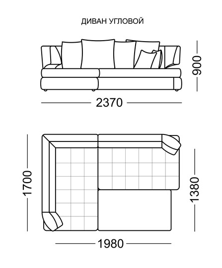 Угловой диван Бруно Элита 50 Б в Самаре - изображение 6