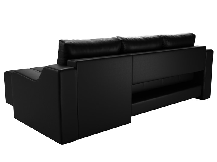 Угловой диван Элида, Черный (экокожа) в Самаре - изображение 8