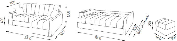 Угловой диван Камелот 4 (НПБ) в Самаре - изображение 7