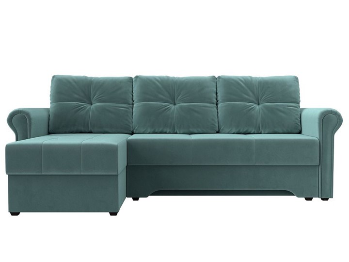 Угловой диван Леон боннель, Бирюзовый (Велюр) в Самаре - изображение 8