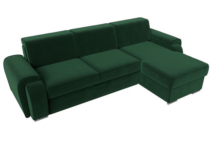 Угловой диван Лига-025, Зеленый (Велюр) в Самаре - изображение 3