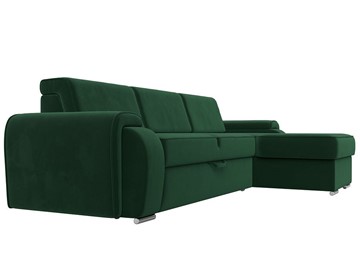 Угловой диван Лига-025, Зеленый (Велюр) в Самаре - предосмотр 5