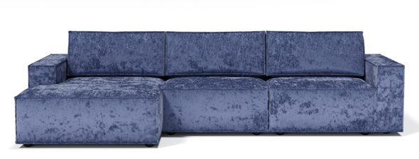 Угловой диван Лофт 357х159х93 (НПБ/Еврокнижка) в Самаре - изображение