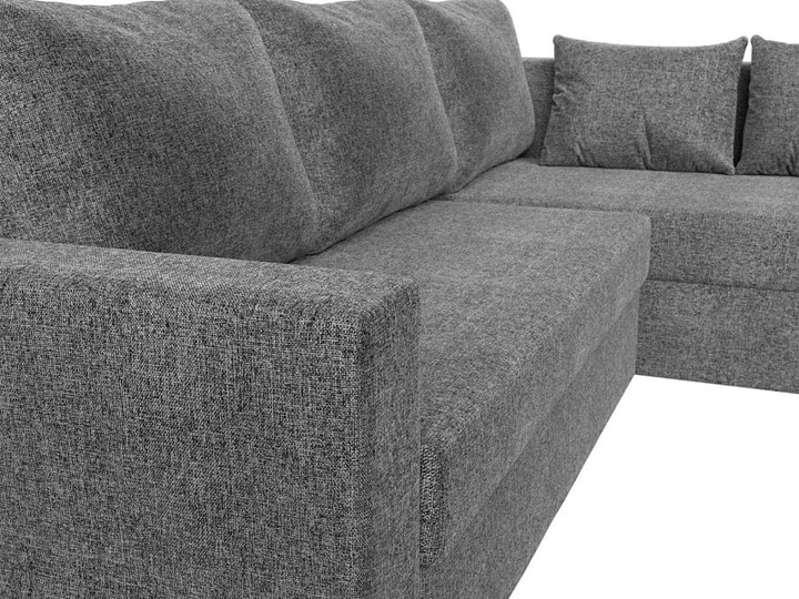 Угловой диван Мансберг, Серый (Рогожка) в Самаре - изображение 6