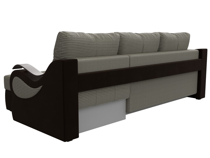 Угловой диван Меркурий, Корфу 02 (рогожка)/коричневый (вельвет) в Самаре - изображение 7