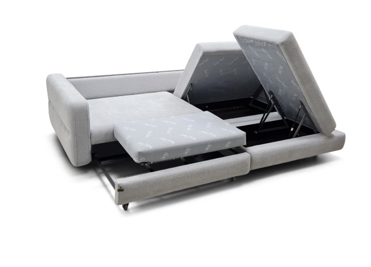 Модульный диван с пуфом Марко (м6,1+м3д+м3ящ+м6,1+м13) в Самаре - изображение 3