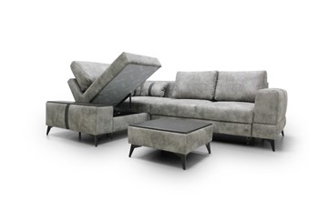 Угловой диван с узкой спинкой Даллас  м6,2+м3+м4+м9+м6+м15 отдельный +2 малые подушки+ящик в малой части в Тольятти - предосмотр 2
