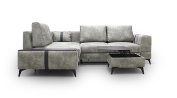 Угловой диван с узкой спинкой Даллас  м6,2+м3+м4+м9+м6+м15 отдельный +2 малые подушки+ящик в малой части в Самаре - предосмотр