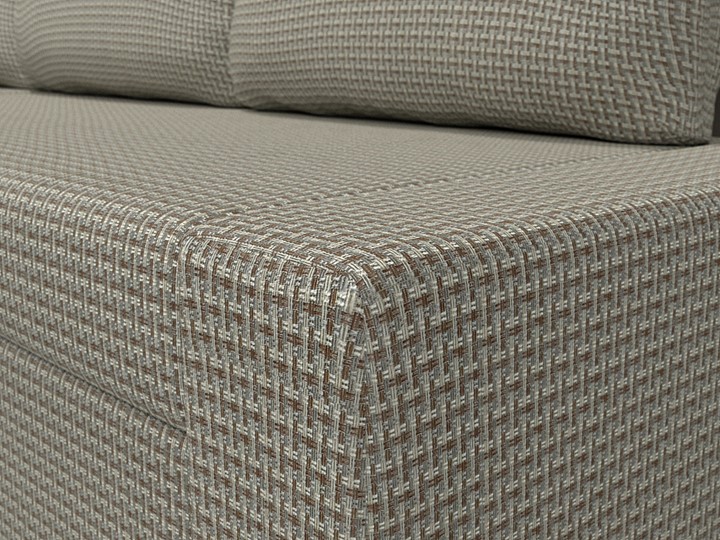 Угловой диван для гостиной Версаль, Корфу 02/Коричневый (рогожка) в Самаре - изображение 3
